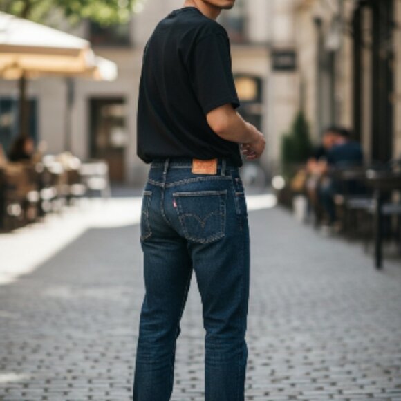 Levi’s 557 Relaxed Boot Jeans W38 L30 - Picture 3 of 7